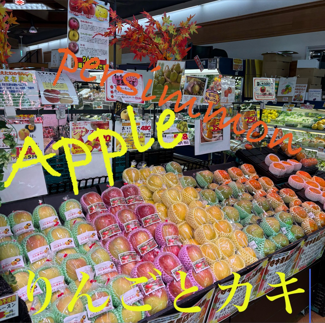 🍎秋のフルーツ🍏